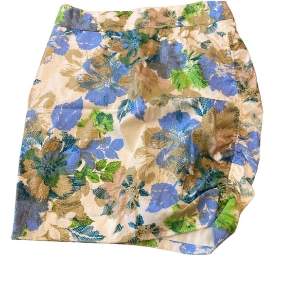 ETCETERA Floral Ruched Pencil Skirt Size 10 - Picture 4 of 8